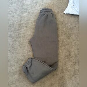 Comfrt Fleece Jogger Sweatpants in Steel